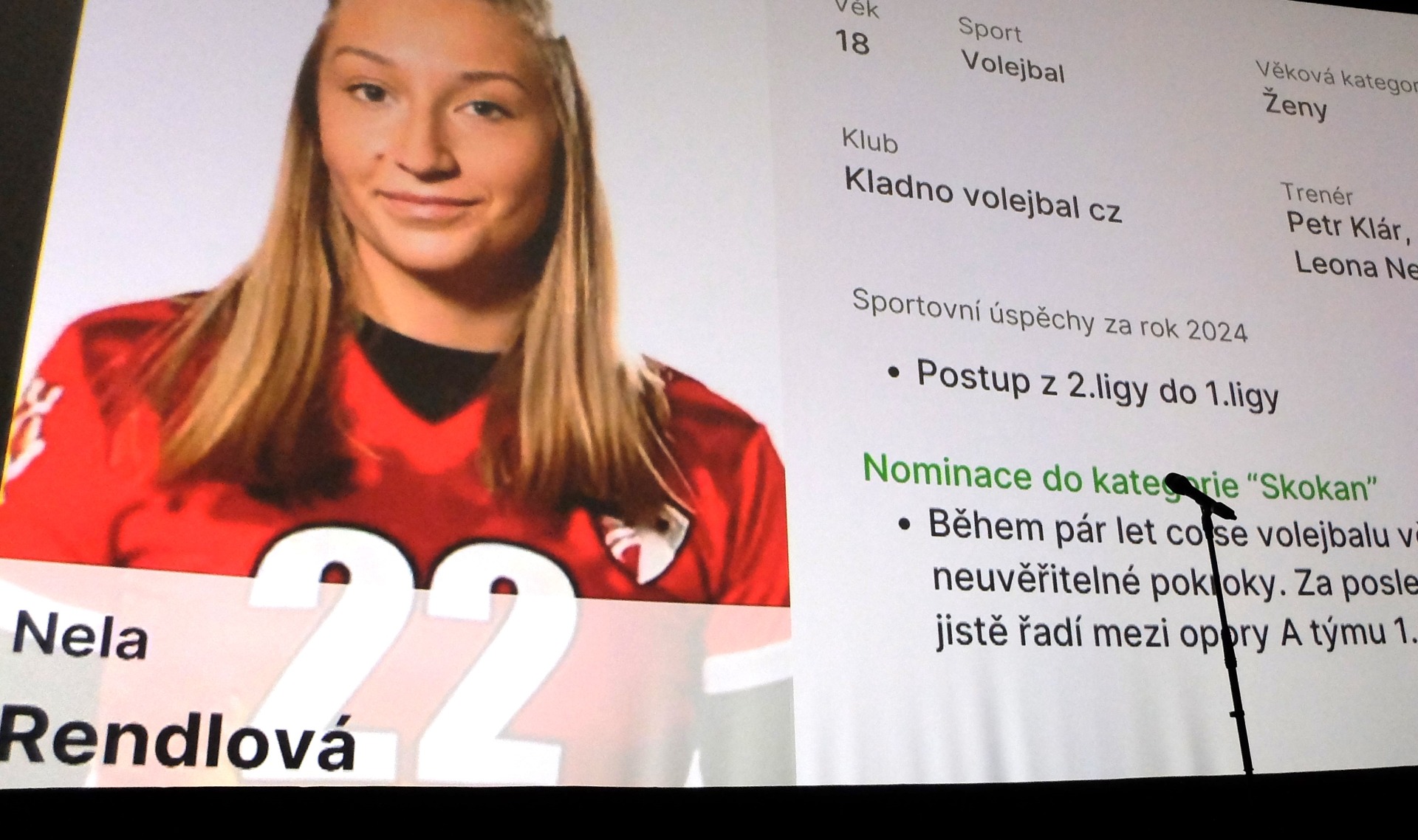 Sportovní gymnázium vyhlásilo své sportovní osobnosti loňského roku