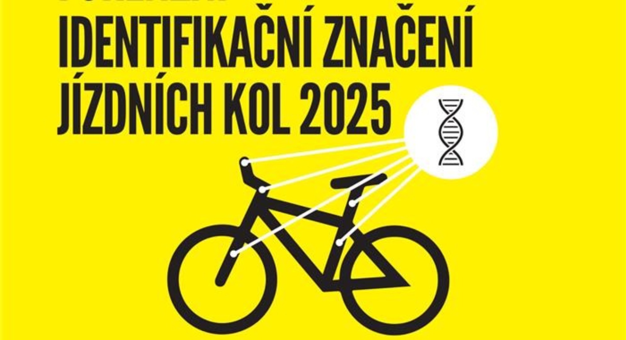 Na Kladně začíná tradiční značení jízdních kol