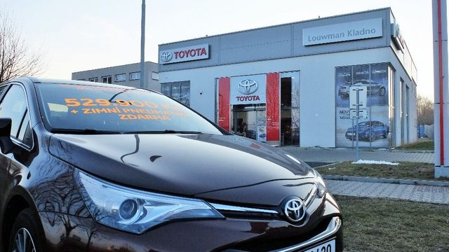 Toyota Louwman zve v Kladně na projížďku