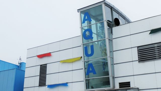 V Aquaparku je na den uzavřený pavilon atrakcí