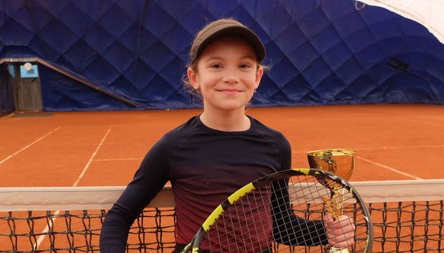 Na Kladně roste česká tenisová hvězdička